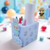 Caja cubo para colorear personalizada con crayolas y dibujos | Entrega en 5 días - Imagen 2
