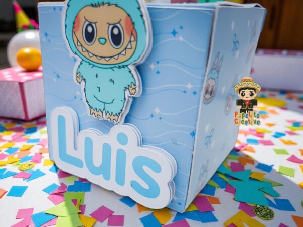 caja cubo para colorear personalizada con crayolas y dibujos | entrega en 5 días - imagen 4