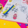 Mantelitos de actividades personalizados para fiestas infantiles + 12 plumones | Entrega en 1 semana - Imagen 3